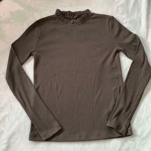 Brand new olive green long sleeve